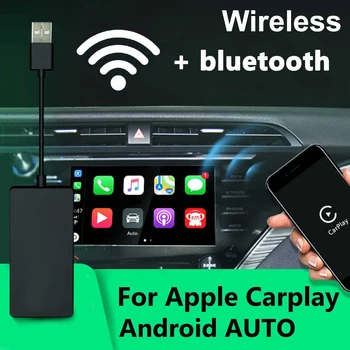 Apple Telefon, Vezeték nélküli, USB Carplay Dongle Android autórádió Képernyő Modul Zbox WIFI Kapcsolat Zlink Drót
