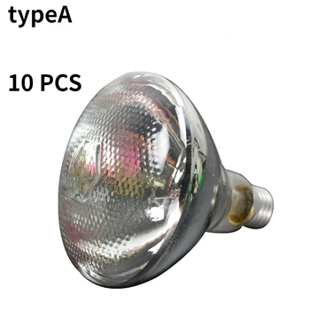 10DB Tenyésztési fűtés lámpa izzó 100/150/200/250W tenyésztésre farm mezőgazdasági fény, hő, lámpák fűtés izzó cseréje
