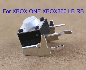 20db fehér LB RB Mikro Kapcsoló Lökhárító Joystick Gomb Xbox 360/Egy xboxone xbox360 Vezeték nélküli & Vezetékes Vezérlő