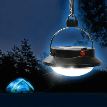 20db/lot 3 Mód 3W 60 Led Hordozható Napelemes LED Lámpa Kültéri Kemping Világító Izzó