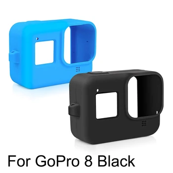 A GoPro Hero 8 Fekete Tartozékok Esetben Védő bőrtok, Bőr Profi Hős 8 Fekete Akció Kamera