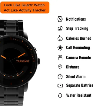 a legjobb eladási fém, rozsdamentes acél Bluetooth Smart Óra Sport Smartwatch támogatás kalória hívás emlékeztető iphone 5s
