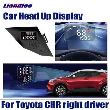 A Toyota C-HR/Izoa AX10/AX50 2018-2023 Autó HUD Head Up Display Auto Elektronikus Tartozékok Biztonságos Szélvédőre Kivetítő