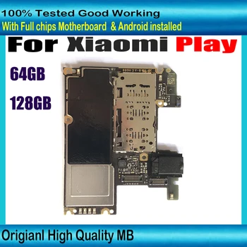 A Xiaomi Játszani, Mi Játszani Alaplap Nemzetközi változat 64G 128GB Teljes chips alaplapot Áramkörök Flex Kábel Lemez Android OS