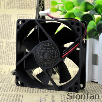 A YATE LOON/Yuelun D80SM-24 8Cm ventilátor 24V 0.14 EGY inverter ventilátor Teszt Működik