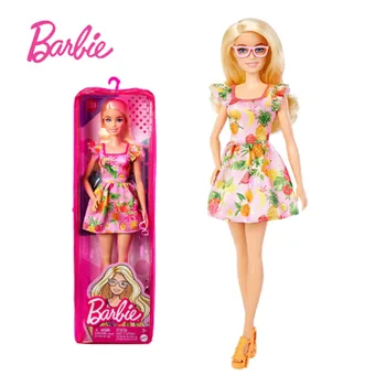 Aranyos Barbie Baba Fashionista Gyümölcs Lány Ruha Hercegnő Ruha Dress Up Különböző Formájú Ruhák, Cipők Gyermekek Lányok Játék, Ajándék
