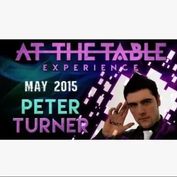 Az Asztalnál Élő Előadás főszerepben Peter Turner,trükkök
