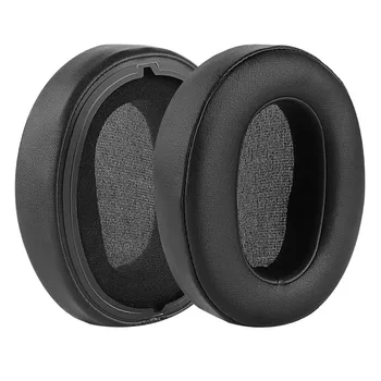 Csere fülvédő a WH-XB900N Fejhallgató Fülpárna Bőr Ear Fülhallgató Párna, Javítás, Alkatrészek (Fekete)