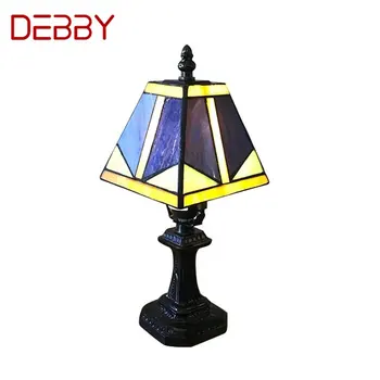 DEBBY Tiffany asztali Lámpa Éjjeli Modern, Kreatív Dekoráció LED, Otthon Beltéri
