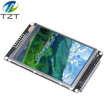 DIYTZT 3.2 inch LCD TFT ellenállás érintőképernyő ILI9341 a STM32F407VET6 fejlesztési tanács Fekete