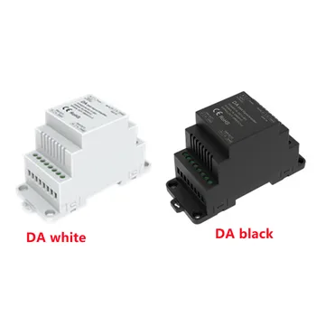 DMX Jel Erősítő dekóder DA 12-36V 2 Csatornákat használják, hogy megerősítsék, terjeszteni, illetve izolátum fény rendszer berendezések Kiterjesztése távolság