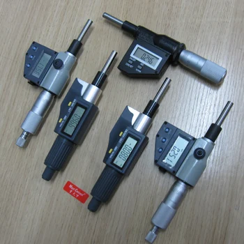 Elektronikus mikrométer 0-50 száma micro fejét 0-25mm mikrométer 0.001 mm differenciáló