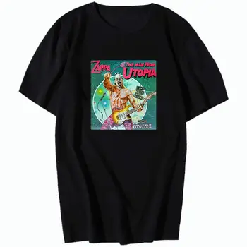 Frank Zappa az Ember Az Utópia Rock Unisex Póló divat grafikus póló túlméretezett póló Harajuku Streetwear férfi ruházat