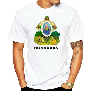 Férfi Rövid ujjú tshirt Honduras címer Unisex Póló Női póló