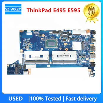 Használt Lenovo ThinkPad E495 E595 Laptop Alaplap NM-C061 A CPU R3-3200U R5-3500U R7-3700U DDR4 02DM027 02DM026 02DM025