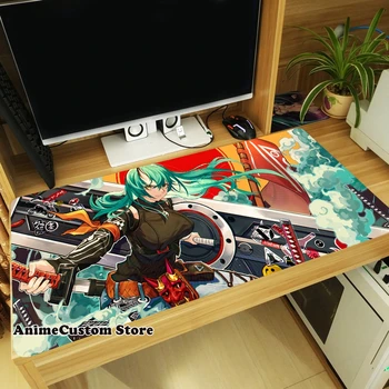 Játék Anime Arknights Hoshiguma Cosplay Egér Pad Laptop Egerek Mat Asztali Billentyűzet Mat Sűrűsödik Playmat Otaku Ajándék