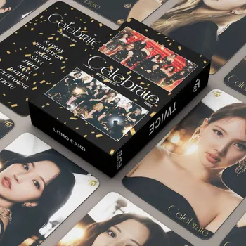Kpop KÉTSZER ÜNNEPELNI az Új Album Photocards 2022 AZ ÉRZÉS KÉTSZER Lomo Kártyák Formula, a Szeretet, a Lányok Fotó Kártyák Rajongók Ajándék