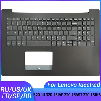 Orosz/US/UK/francia/spanyol laptop billentyűzet Lenovo IdeaPad 320-15 320-15ISK 320-15IAP 320-15AST-15IKB-15ABR Palmrest felső