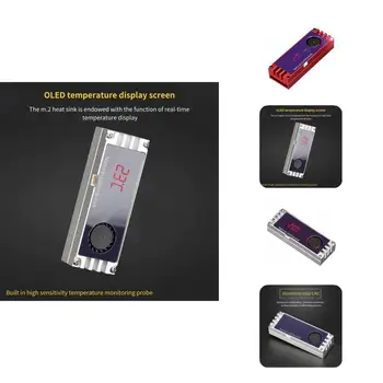 SSD Hűtő Kiváló M. 2 SSD Merevlemez hűtőborda Stabil Teljesítmény Hatékony SSD hűtőventilátor