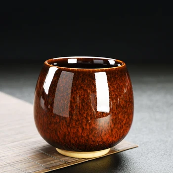 Tea nagy Tianmu mázas kerámia porcelán kemence válik Luohan-Kupa Kung Fu tea set home tea csésze személyes kupa egységes kupa