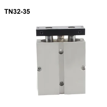 TN32 TDA Double Action Levegő a Pneumatikus Henger Furat 32 mm-es Kettős Rúd Henger TN32-35 TN32*35