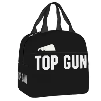 Top Gun Hordozható Ebédet Nők Többfunkciós Termikus Hűvösebb Élelmiszer Szigetelt Ebéd Bag Irodai Munka