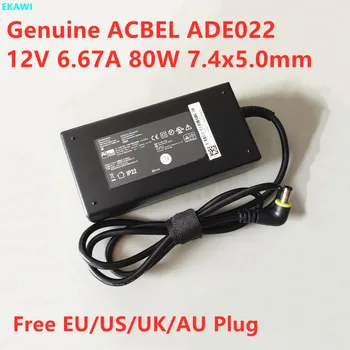 Valódi ACBEL ADE022 12V 6.67 EGY 80W 7.4x5.0 mm AC Adapter PHILIPS 80W DreamStation Tápegység Töltő