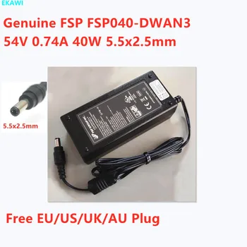 Valódi FSP FSP040-DWAN3 54V 0.74 EGY 40W AC Kapcsolóüzemű Adapter Tápegység Töltő FSP030-DWAN3 54V 0.56 EGY