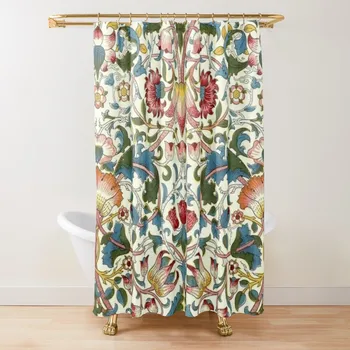 William Morris Zuhanyzó Függöny,Zöld Zuhanyzó Függöny Szett a Fürdőszoba Nehéz Súly Szövet Dekoratív Fürdő Függöny Mosható Függöny