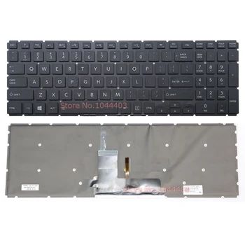 Új Laptop Billentyűzet Toshiba Satellite L50-CBT2N22 L50-CBT2NX2 L50-CBT2NX3 L50D-BBT2N22 L50D-BST2NX2 L55-B5163RM Háttérvilágítással